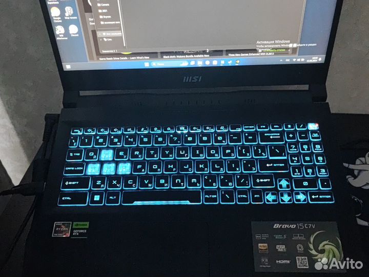 Ноутбук MSI bravo 15C7V