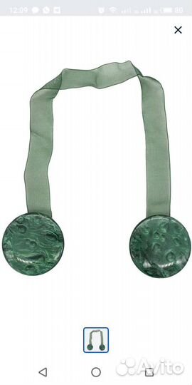 Подхваты для штор на магните