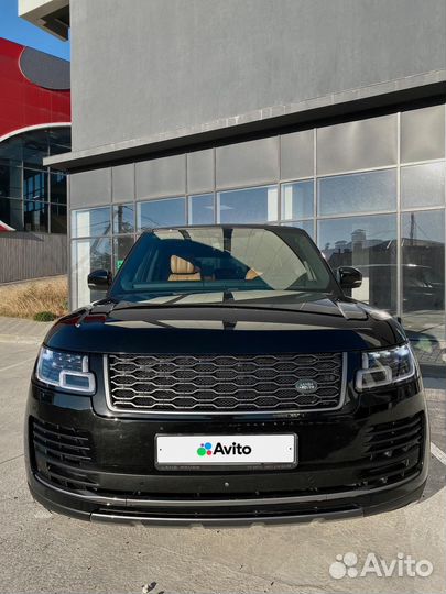 Land Rover Range Rover 3.0 AT, 2018, 105 000 км
