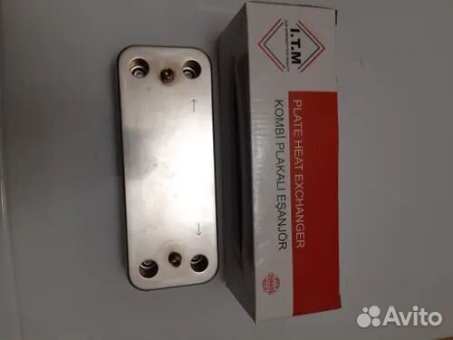 Вторичный теплообменник 14-16 пл. Ariston 65104333