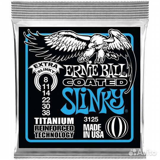Струны для электрогитары Ernie Ball 3125 Titanium