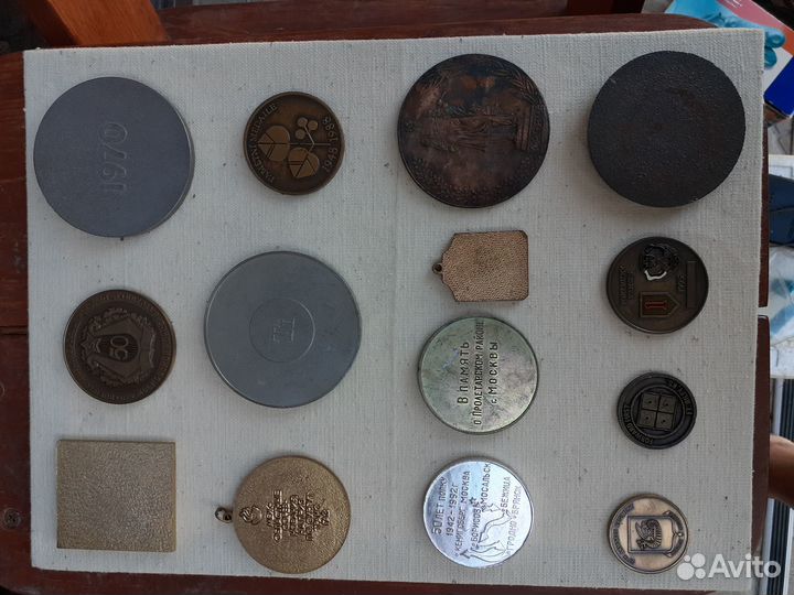 Настольные медали