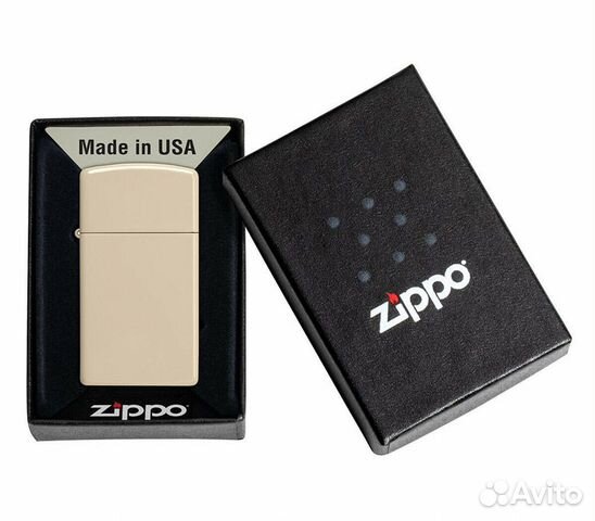 Зажигалка Zippo 49528 Slim Flat Sand Оригинал Нова