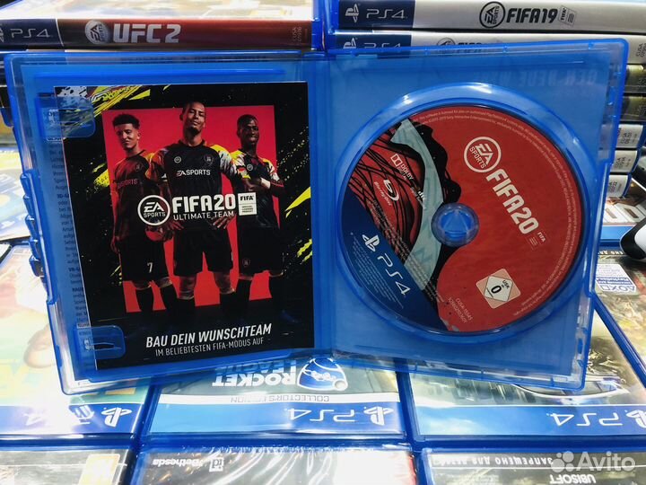 Fifa 20 ps4 диск