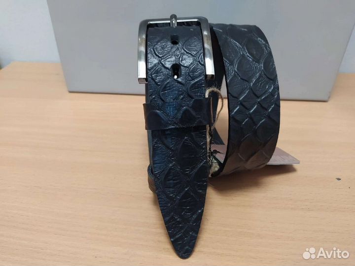 Ремень мужской кожаный. Новый