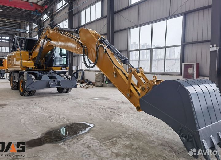 Колёсный экскаватор HENGTE HT215W, 2024