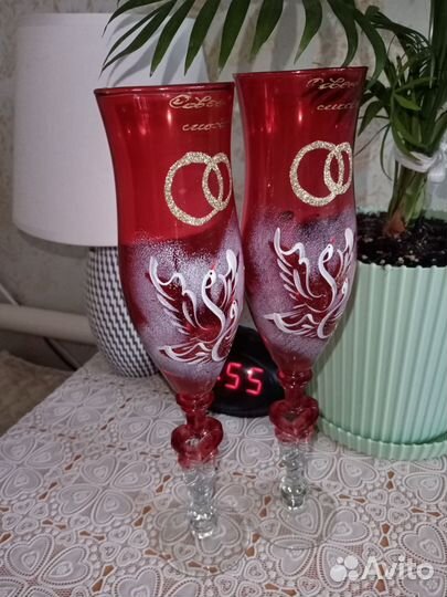 Бокалы на свадьбу