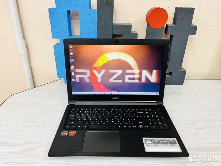 Ноутбук Acer Ryzen 5-3500 8gb ddr4