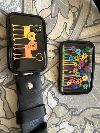 Ремень женский кожаный