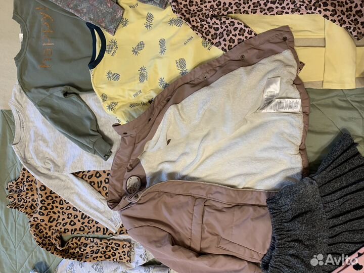 Вещи на девочку пакетом. 104-110