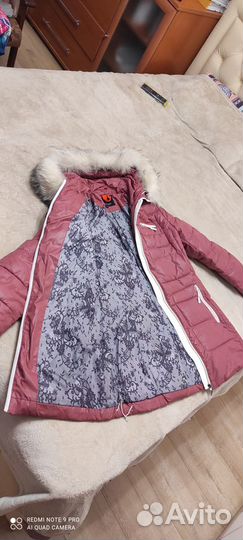Пуховик женский зимний 50 размер