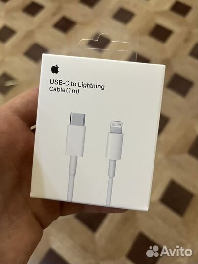 Зарядка iPhone 20w комплект (блок+кабель)