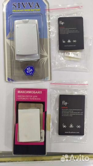 Аккумуляторы для старых телефонов FLY, tele2