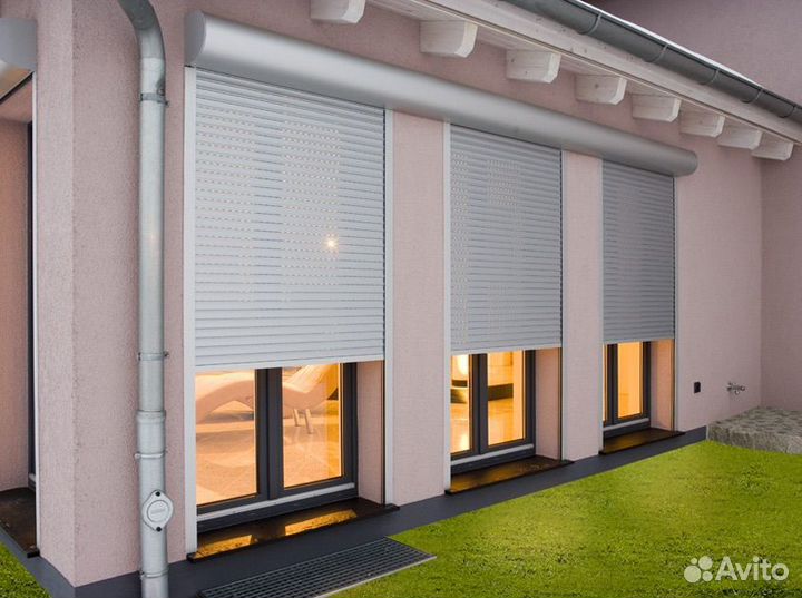 Рольставни (рассчет и установка)