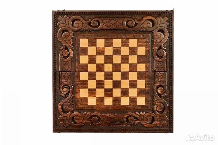 Шахматы и нарды Аведис 50 х 50 см бук Армения 62832