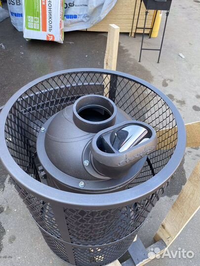 Банная печь атмосфера L Сетка из нержавейки