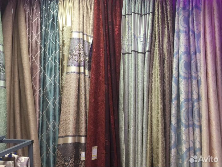 Шторы комнатные/кухонные, тюль