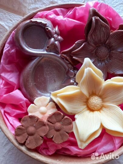 Шоколадные цветы