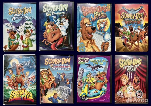 Коллекция Scooby-Doo на оригинальных DVD (USA)