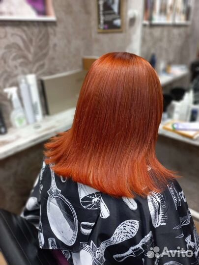 Кератиновое выпрямление