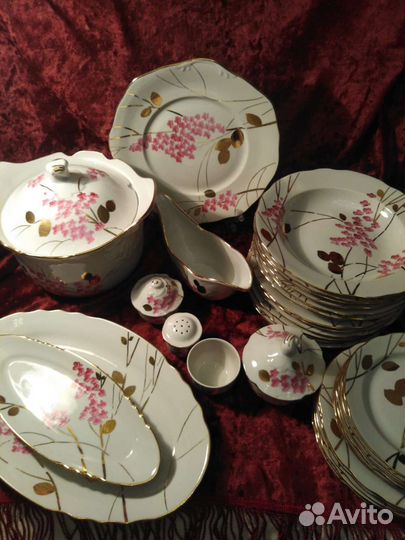 Сервиз столовый Дулево сирень