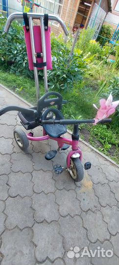 Велосипед с ручкой