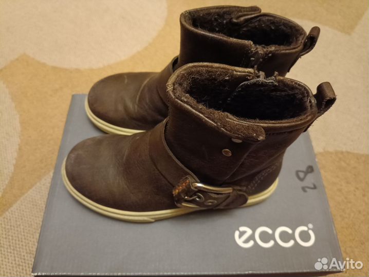 Полусапожки Ecco р. 28