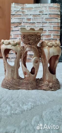 Грот в аквариум