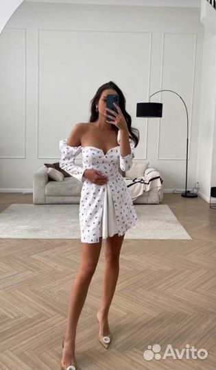 Платье женское летнее мини S M
