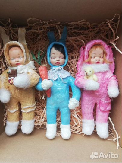 Ватные игрушки