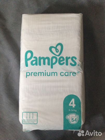 Памперс подгузники 4
