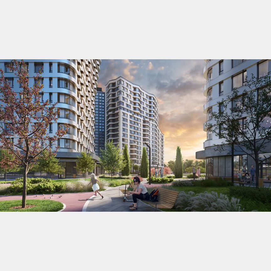 3-к. квартира, 90,7 м², 6/27 эт.