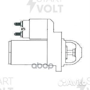 Стартер для а/м Hyundai Solaris (10) /i30 (07)