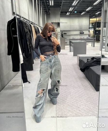 Джинсы (размеры S M L)