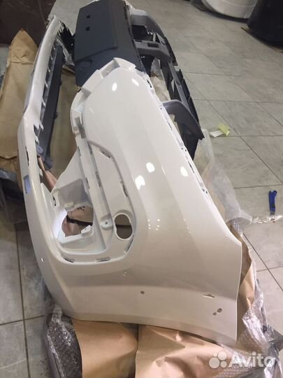 Бампер Ларгус фл Кросс 2021+ Новый В цвет Оригинал