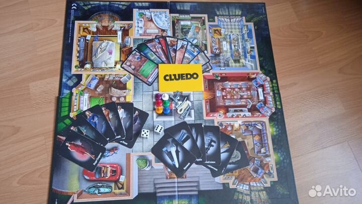 Игра настольная детективная Cluedo классическая