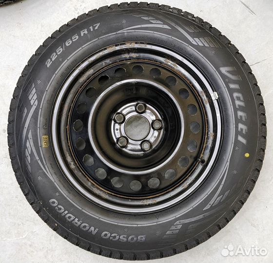 Зимние колеса в сборе R-17 Nissan X-trail оригинал