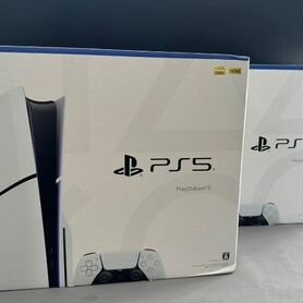 Sony playstation 5 ps5 с дисководом 2 джойстика