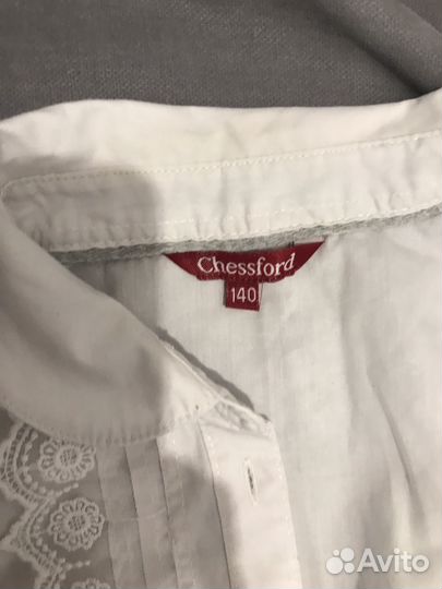 Рубашка школьная 140