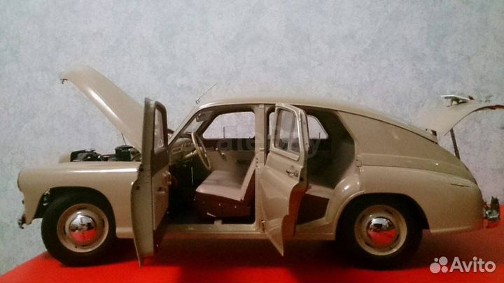 Сборная модель газ М20 Победа 1:8