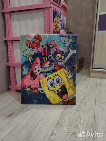 Алмазная мозаика на подрамнике