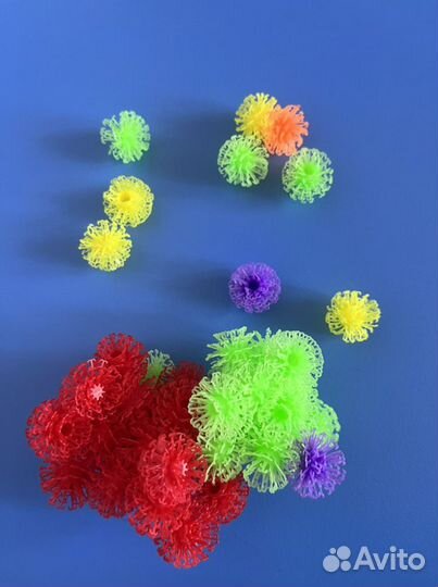 Конструктор цепляющиеся шарики