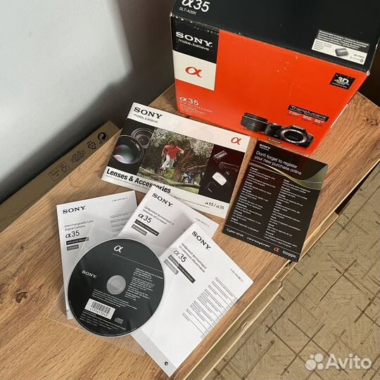 Цифровой фотоаппарат sony a35
