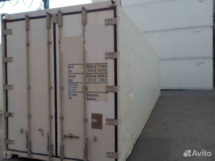 Рефконтейнер carrier 2004 г. 40 Ф