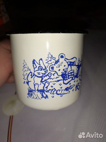 Кружка железная СССР