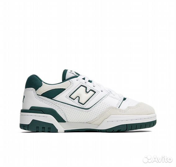 New Balance 550 White Vintage Teal оригинал