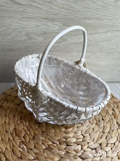 Деревянный ящик кашпо корзинка