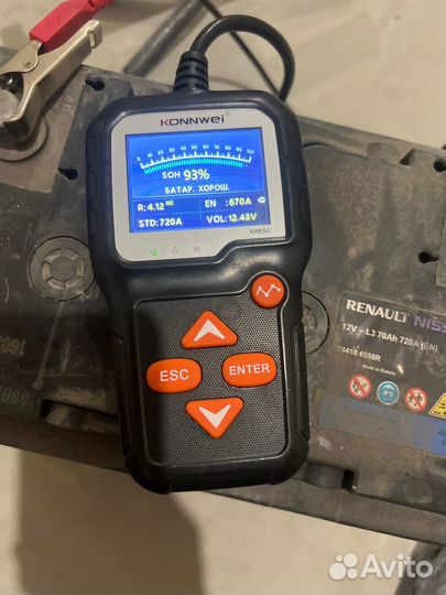 Аккумулятор Nissan-Renault