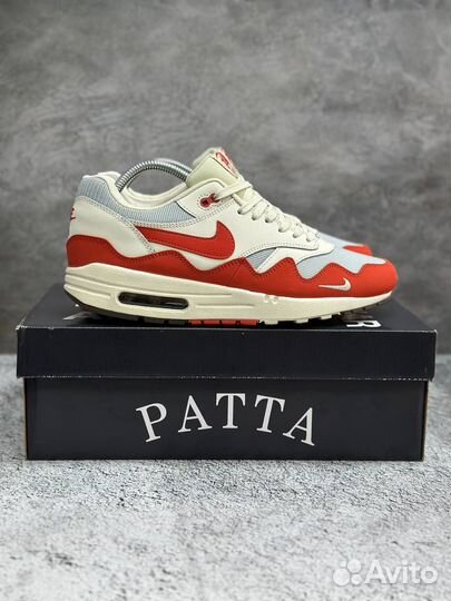 Кроссовки Nike Patta x Air Max 1 'Orange'