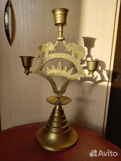 Винтажный подсвечник 60-70 годы